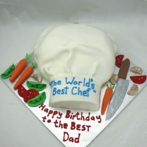 Food - Chefs Hat Cake (D,V)